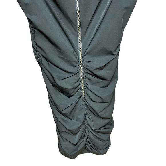 Diane Von Furstenberg Tulipan Black Ruched Dress LBD‎ Size US 4 - Picture 8 of 12